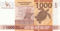 French Pacific Territories 1000 Francs, (2013)